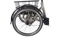 Vogue Tri-Velo 7D elektrische driewieler Mat Grijs