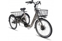 Vogue Tri-Velo 7D elektrische driewieler Mat Grijs