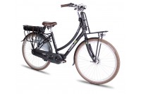 Vogue Elite M300 Elektrische Fiets N7 Mat-Zwart 