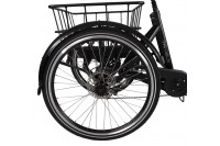Vogue Tri-Velo 7D elektrische driewieler Mat Zwart