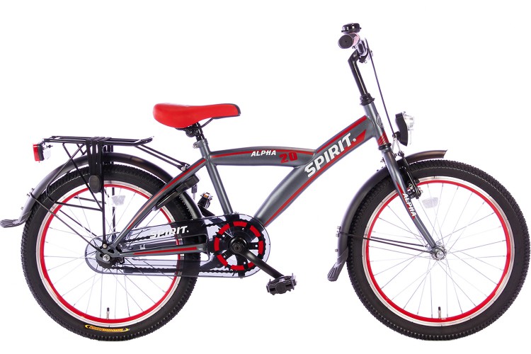 Spirit Alpha Rood Jongensfiets 20 Inch 