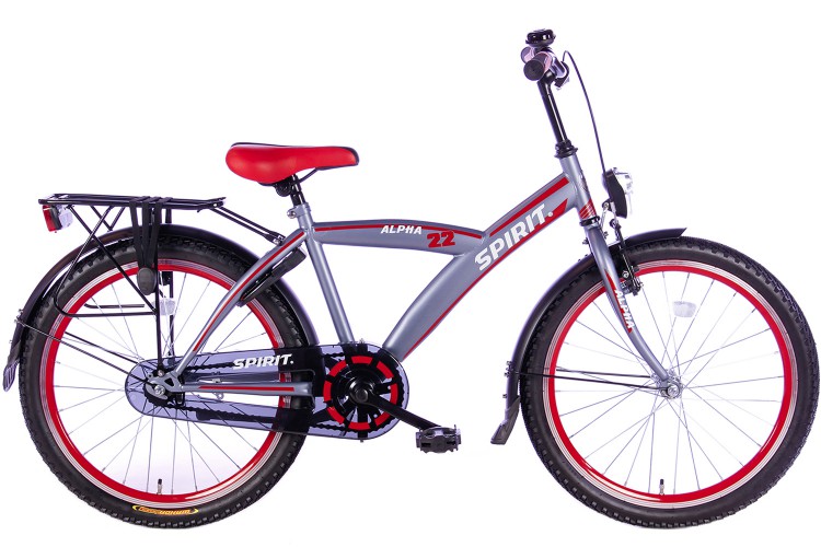 Spirit Alpha Rood Jongensfiets 22 Inch