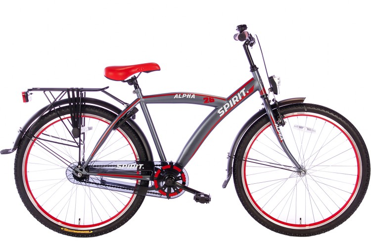 Spirit Alpha Rood Jongensfiets 26 Inch