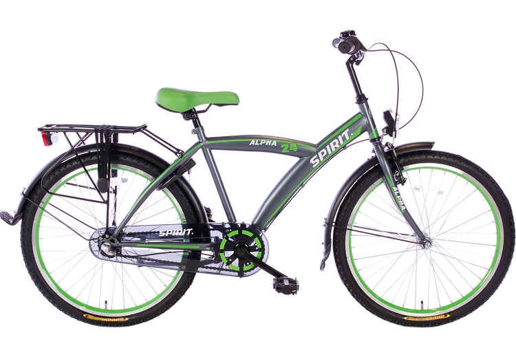 Spirit Alpha N3 Jongensfiets Groen 24 Inch