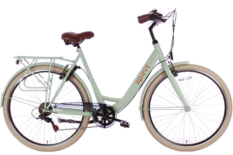 Spirit Bright Damesfiets 6-Speed Groen