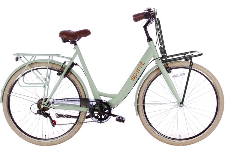 Spirit Bright Plus Damesfiets 6-Speed Groen