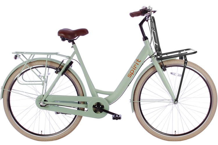 Spirit Bright Plus Damesfiets 3 versnellingen Groen