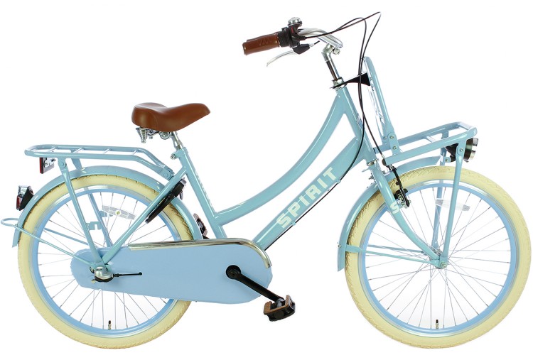 Spirit Cargo N3 Meisjesfiets Blauw 22 inch