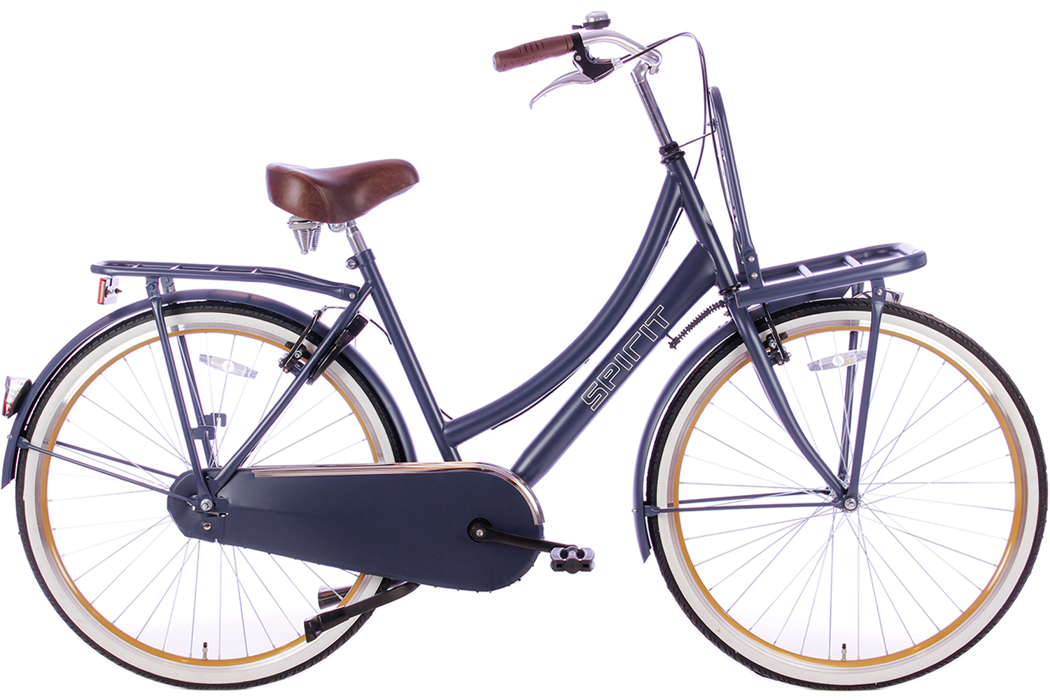 streepje Verblinding houd er rekening mee dat Spirit Cargo Transportfiets Jeans-blauw | &euro; 249,- | City-Bikes.nl