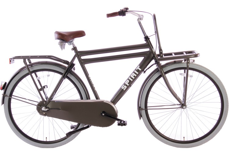 Spirit Cargo N3 Heren Transportfiets Mat-Grijs
