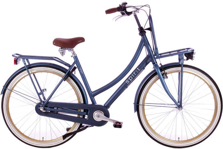 Spirit Cargo Plus N3 Transportfiets Jeans-Blauw