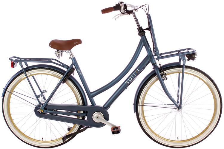 Spirit Cargo Plus N7 Transportfiets Jeans-Blauw 