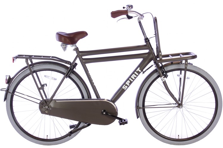 Spirit Cargo Heren Transportfiets Mat-Grijs