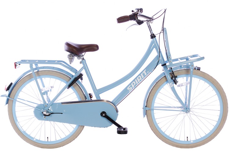 Spirit Cargo N3 Meisjesfiets Blauw 24 inch