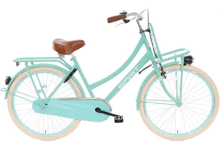 Spirit Cargo Meisjesfiets Turquoise 26 inch