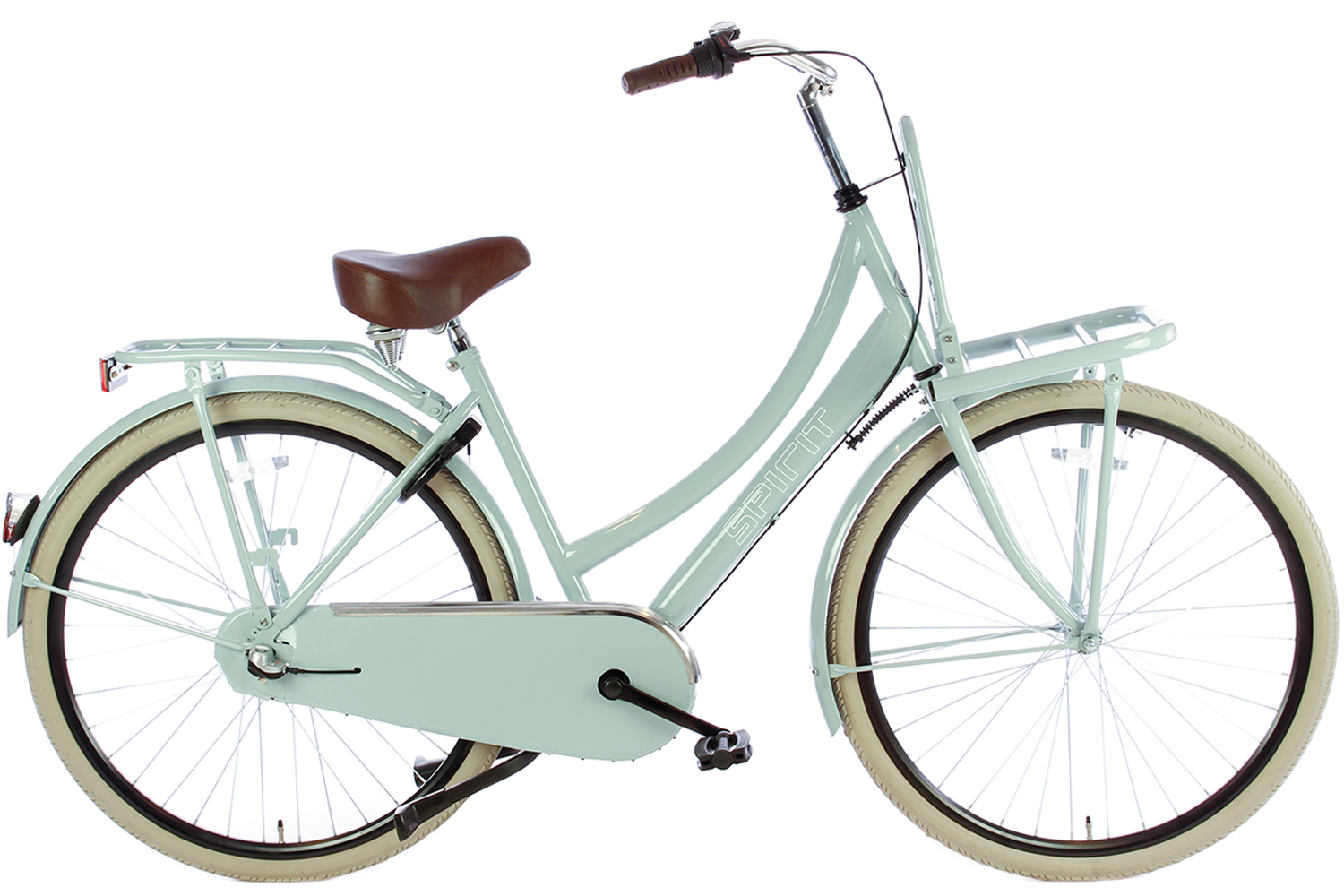 Heerlijk chef Het beste Spirit Cargo N3 Groen Transportfiets 28 inch | &euro; 285,- | City-Bikes.nl