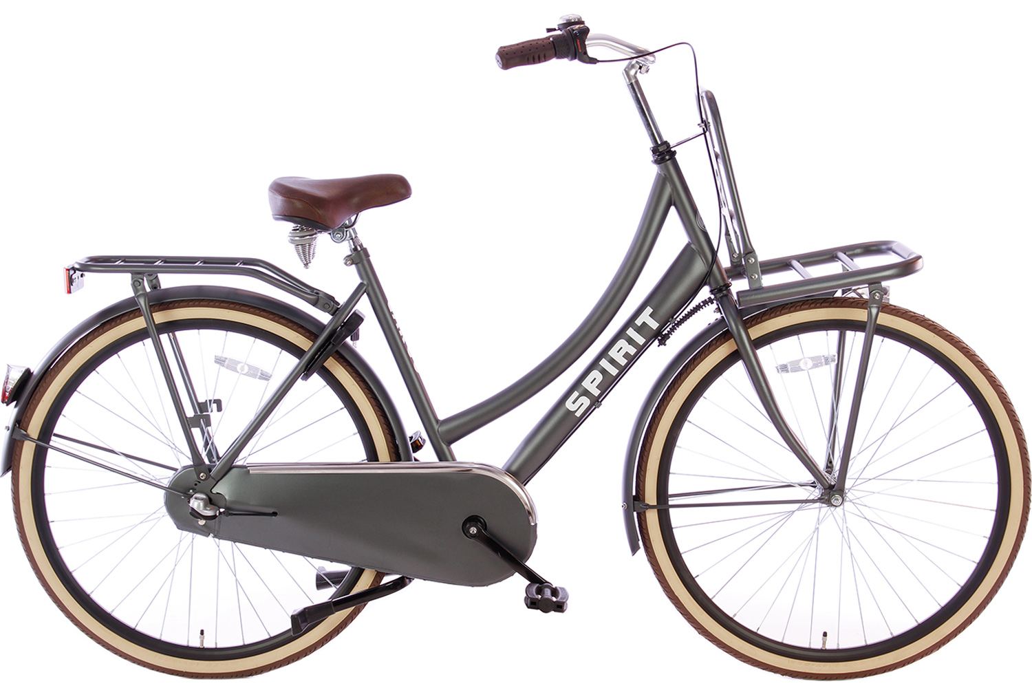 Uittreksel plannen Pikken Spirit Cargo N3 Mat-Grijs Transportfiets | &euro; 285,- | City-Bikes.nl