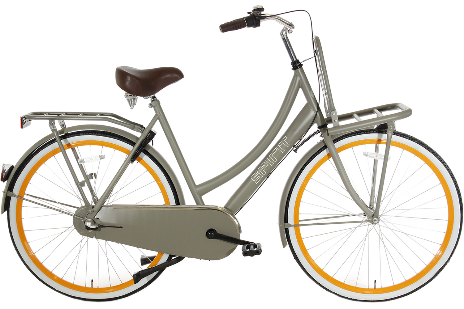 Siësta Masaccio Rimpels Spirit Cargo N3 Taupe Transportfiets 28 inch | 285,- Euro | City-Bikes.nl