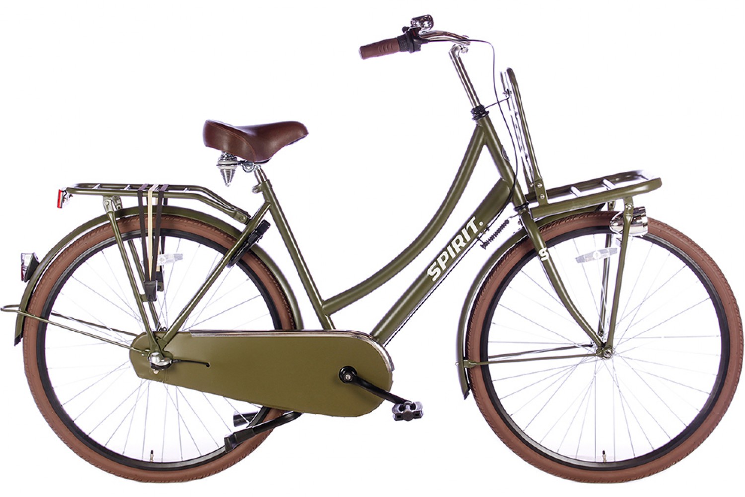 loyaliteit Smederij tuin Spirit Cargo N3 Mat-Groen 28 inch | &euro; 285,- | City-Bikes.nl