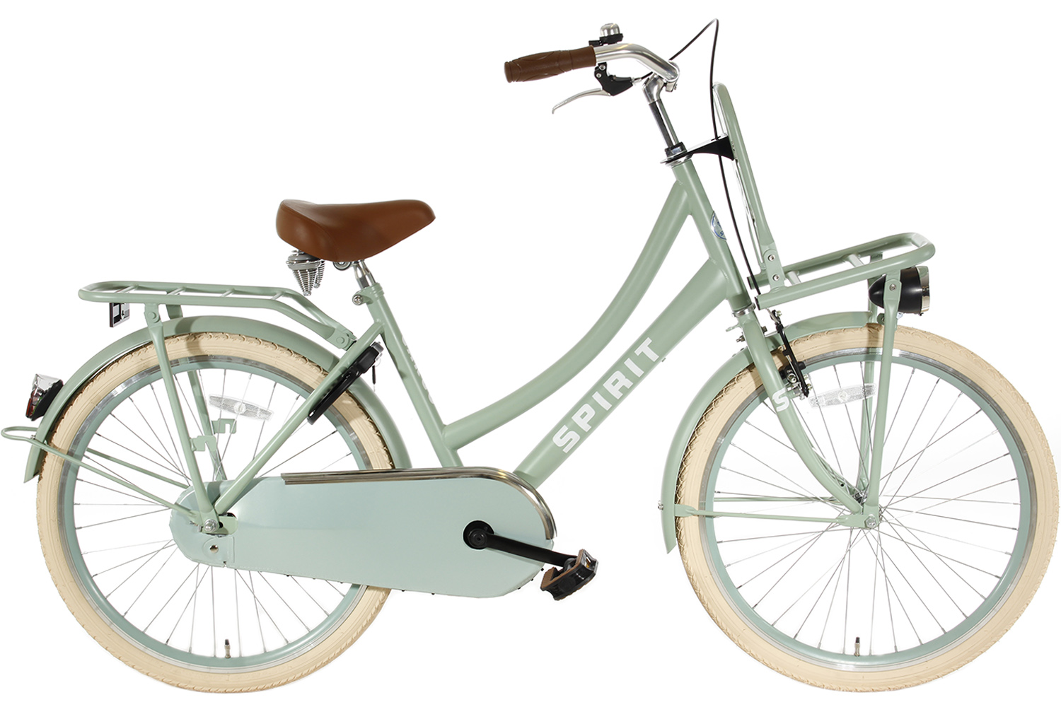 Garantie Weggelaten breedte Spirit Cargo Groen 26 inch Transportfiets - Meisjesfiets | City-Bikes.nl