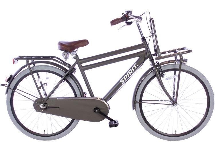 Spirit Cargo N3 Jongensfiets Mat-Grijs 26 inch