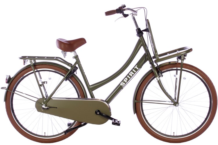 Spirit Cargo Plus N3 Transportfiets Legergroen