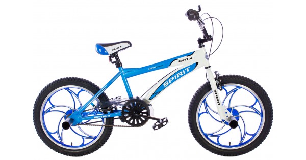 voordelig school Mogelijk Spirit BMX Cheetah Blauw 20 inch - Crossfiets - City-Bikes.nl