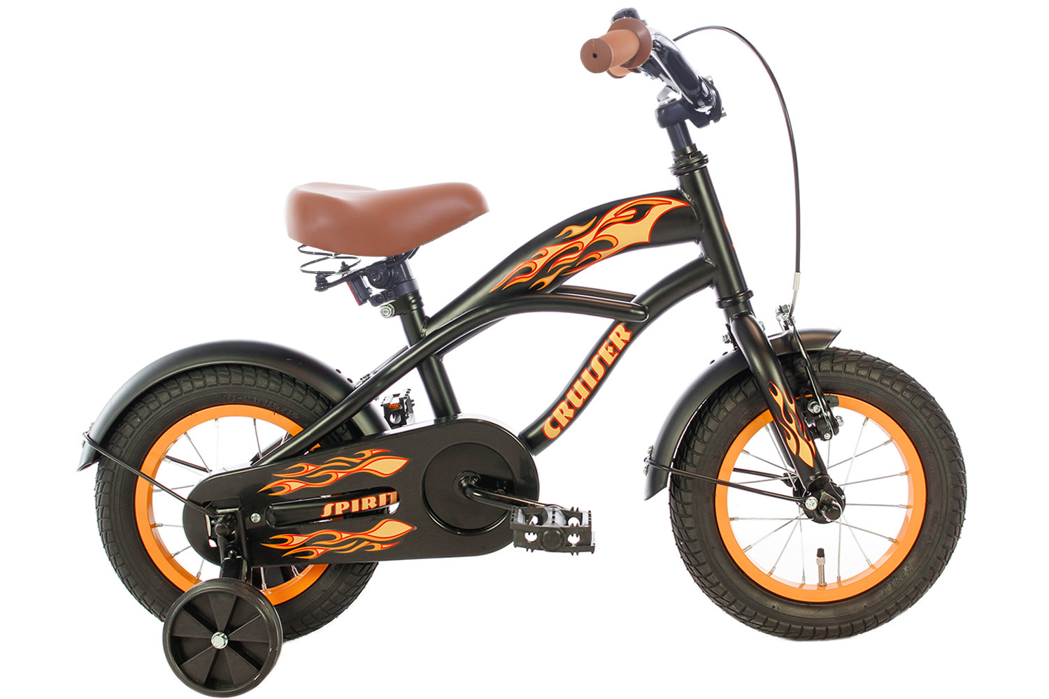 Cruiser Oranje 12 Inch - City-Bikes.nl