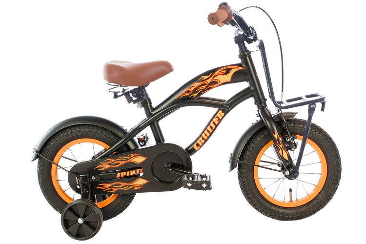 Spirit Cruiser Jongensfiets Plus Oranje 12 Inch