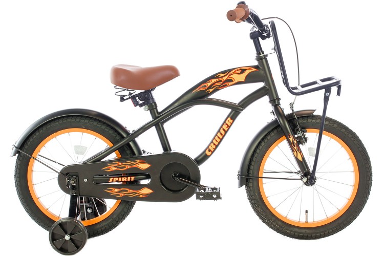 Spirit Cruiser Jongensfiets Plus Oranje 16 Inch