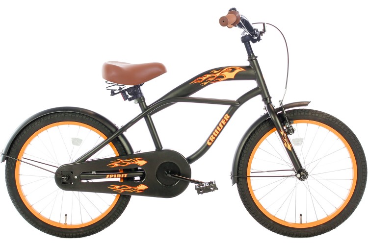 Cortego Cruiser Jongensfiets Oranje 18 Inch