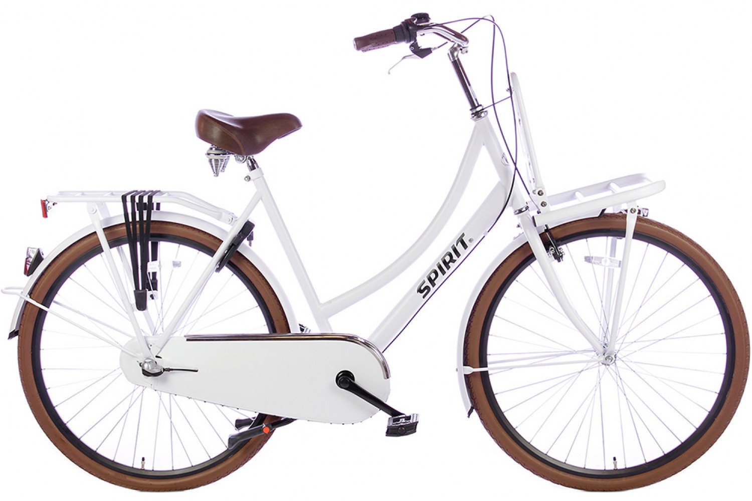 niemand wonder medeklinker Spirit Daily N3 transportfiets mat-wit | € 279,- | City-Bikes.nl