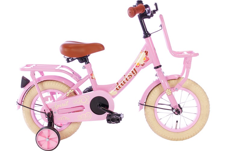 Spirit Daisy Meisjesfiets Roze 12 inch