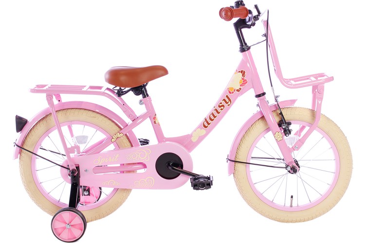 Spirit Daisy Meisjesfiets Roze 16 Inch