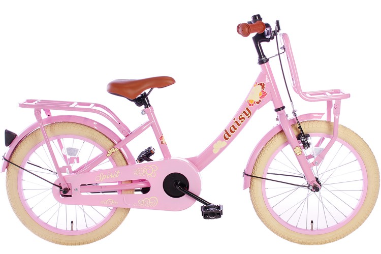 Spirit Daisy Meisjesfiets Roze 18 Inch