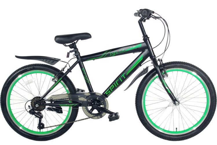 Spirit Delta 6-Speed Jongensfiets Groen 22 Inch