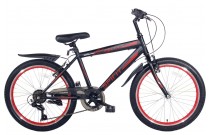 Spirit Delta 6-Speed Jongensfiets Rood 22 Inch