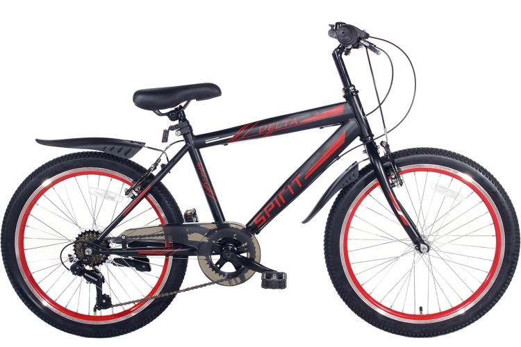 Spirit Delta 6-Speed Jongensfiets Rood 20 Inch