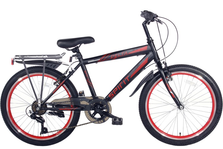 Spirit Delta 6-Speed Plus Jongensfiets Rood 22 Inch