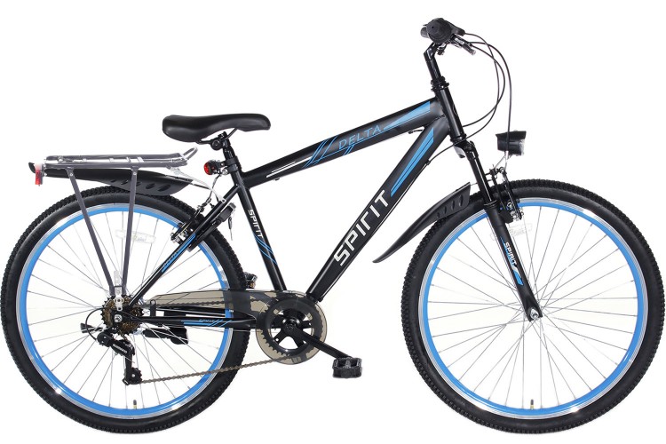 Spirit Delta 6-Speed Plus Jongensfiets Blauw 26 Inch