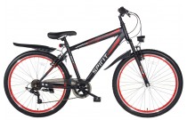 Spirit Delta 6-Speed Jongensfiets rood 24 Inch