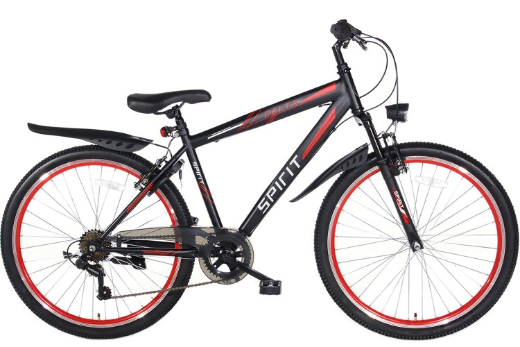 Spirit Delta 6-Speed Jongensfiets rood 24 Inch