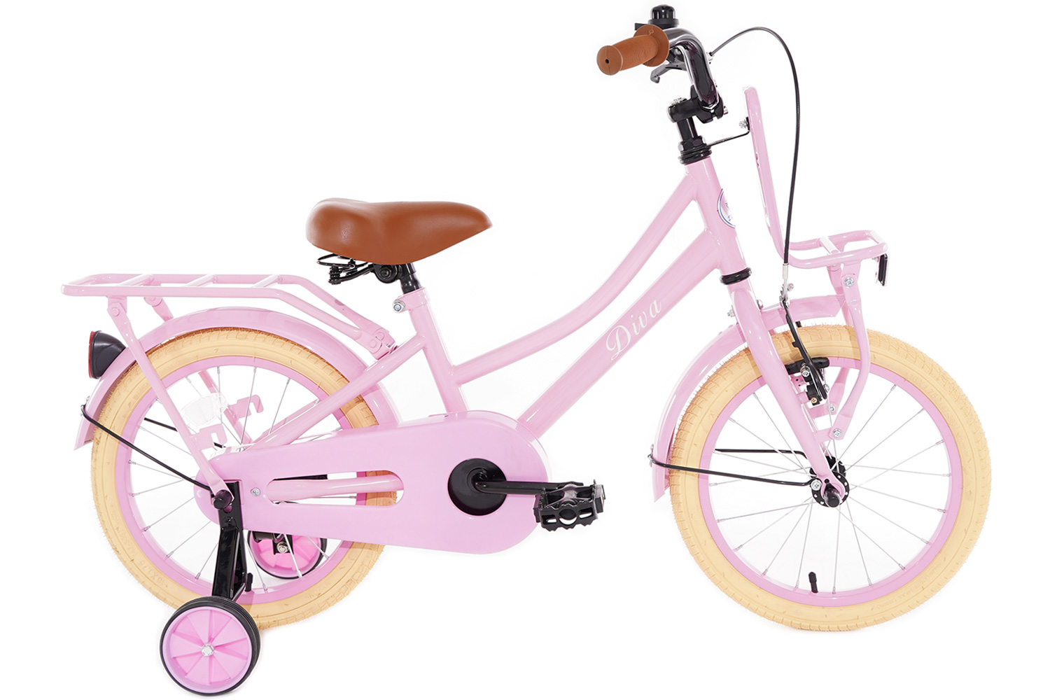 Spirit Diva Roze 16 Inch | City-Bikes.nl