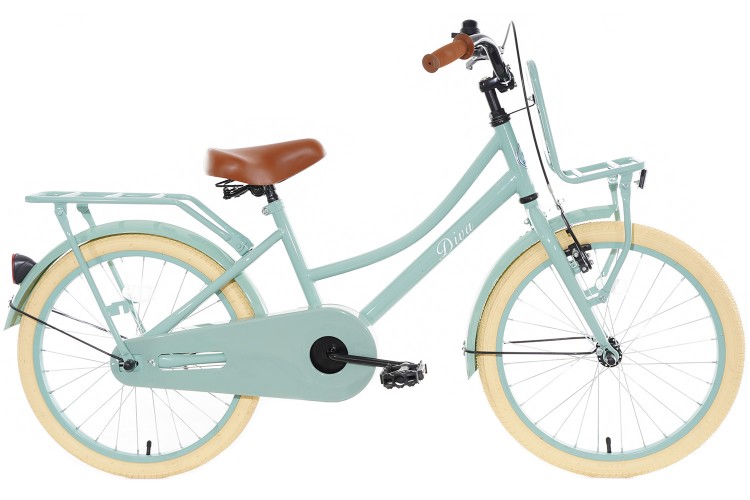 Spirit Diva Meisjesfiets Groen 20 Inch