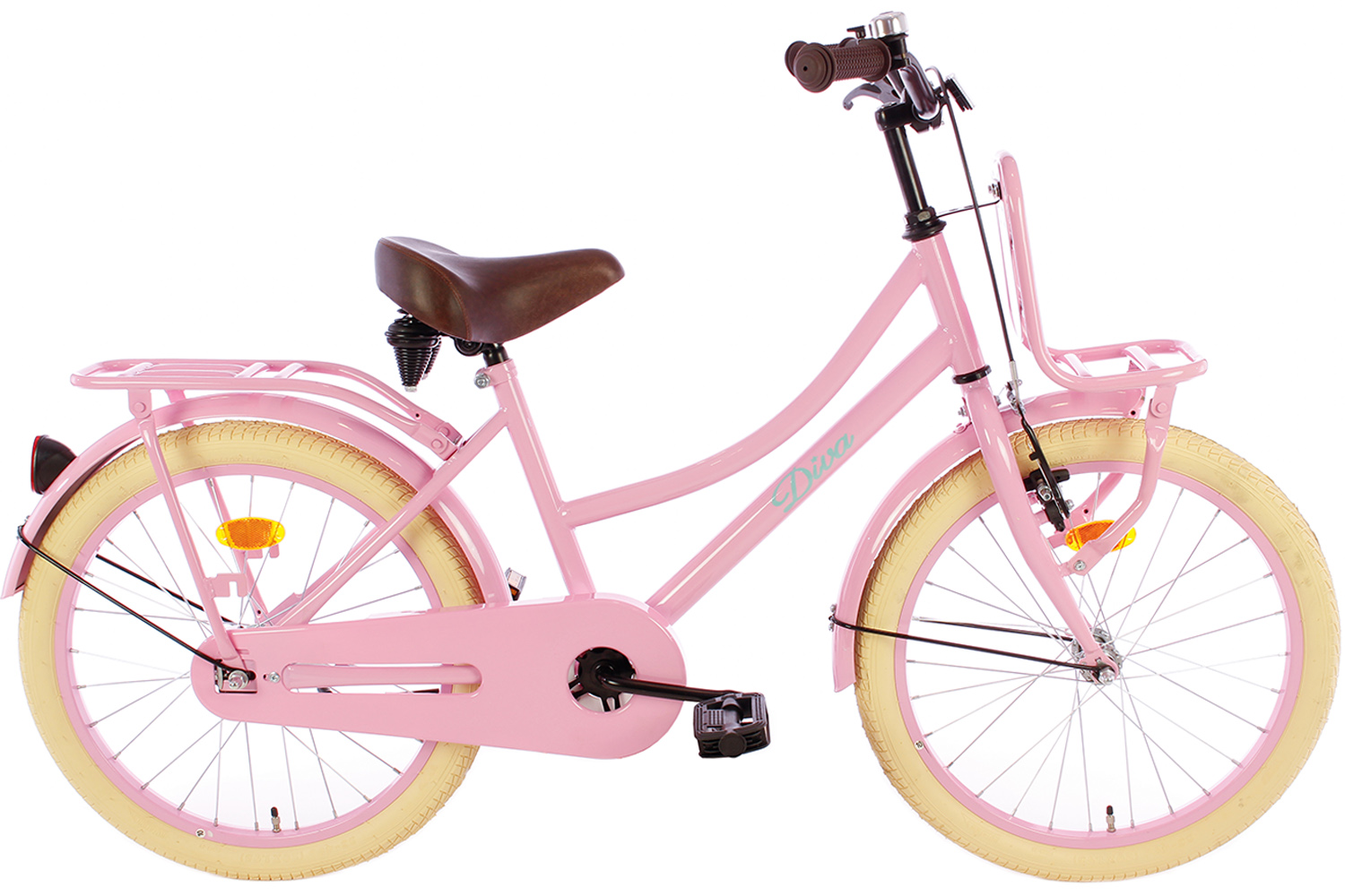 Spirit Diva Meisjesfiets Roze 18 Inch | City-Bikes.nl