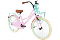 Spirit Diva Meisjesfiets Roze-groen 18 Inch