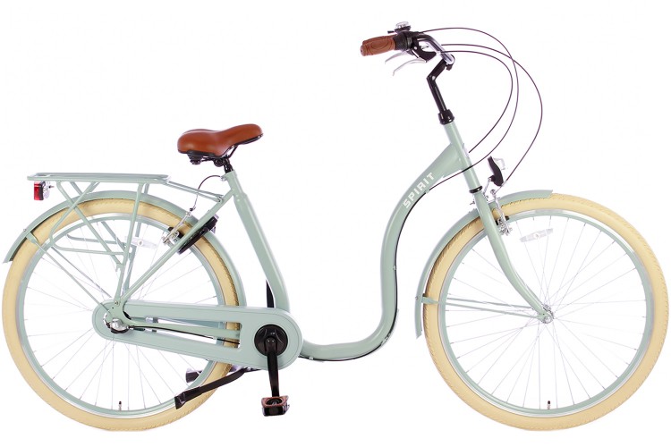 Spirit Easy N3 Groen Lage instap fiets