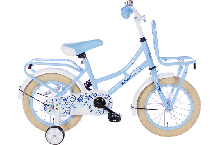 Spirit Meisjesfiets Blauw 12 inch