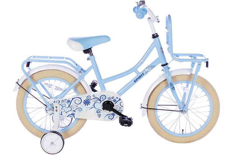 Spirit Meisjesfiets Blauw 16 inch