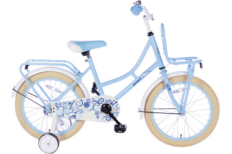 Spirit Meisjesfiets Blauw 18 inch